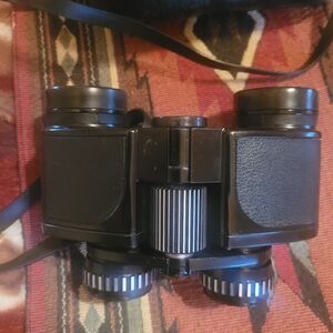 Wards 7x35 11 Extra Wide Angle Binoculars Made In Japan With Soft Case.